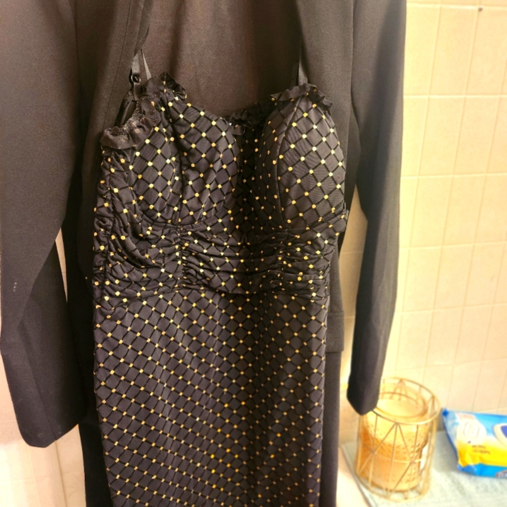 Dress with blazer pictures do not come close to how cute this is